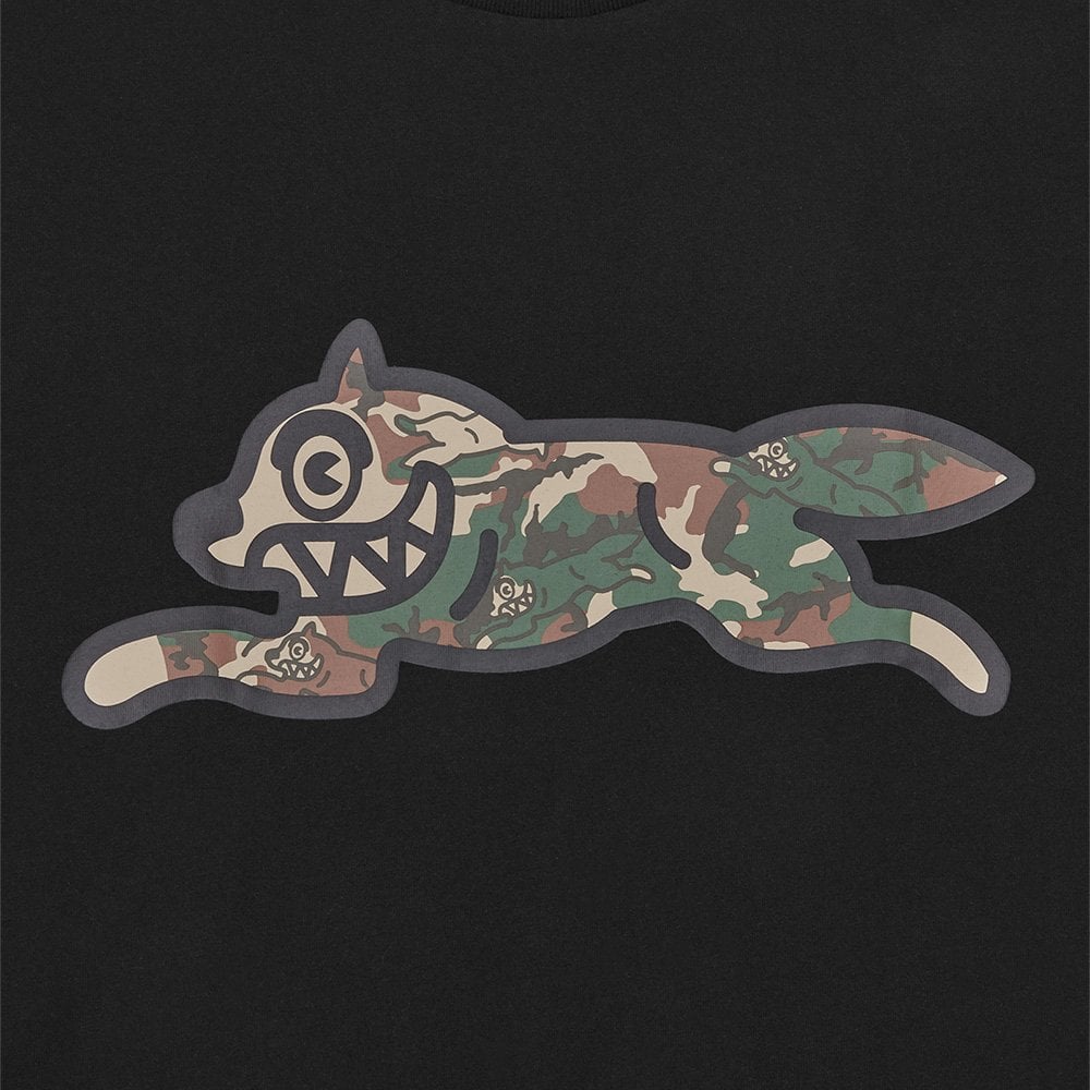 Woodland Camo Running Dog T-shirt