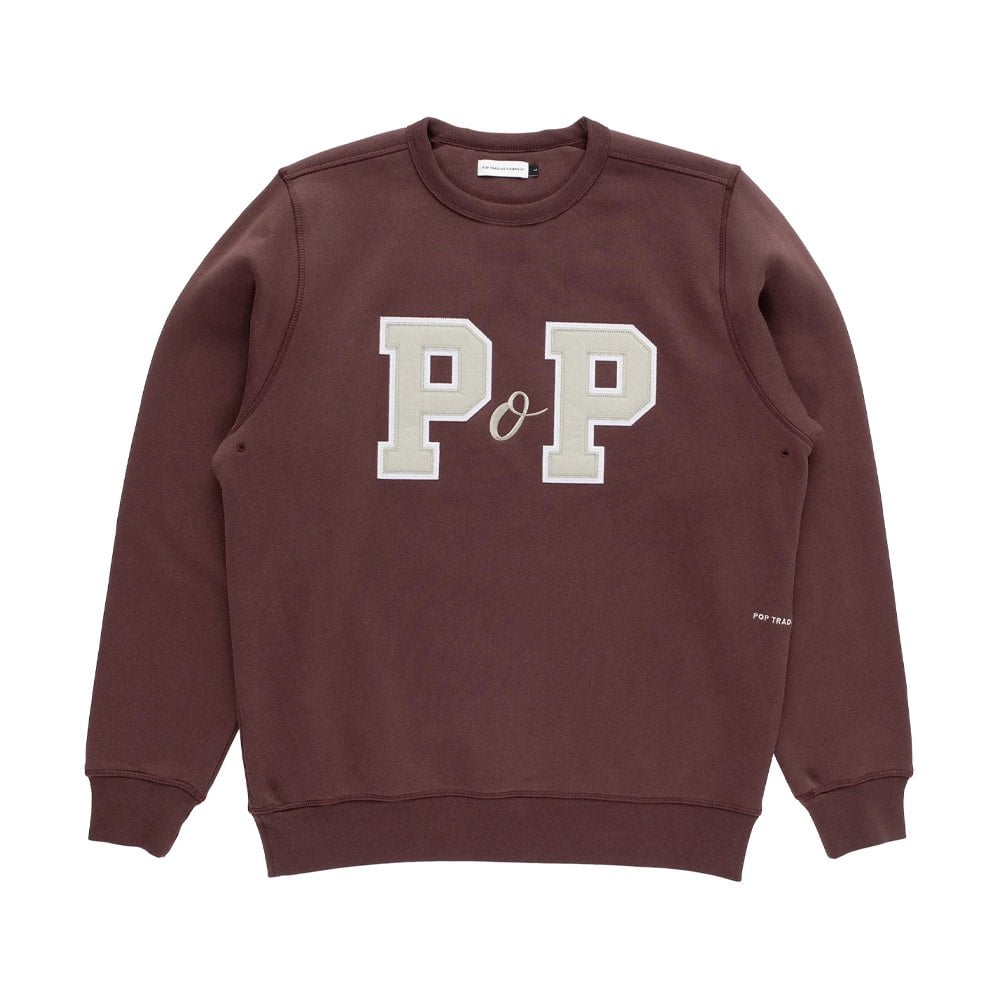 College P Crewneck Sweat - Fudge