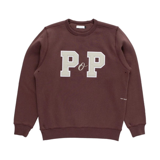 College P Crewneck Sweat - Fudge