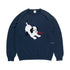 Knitted Joy Crewneck - Navy