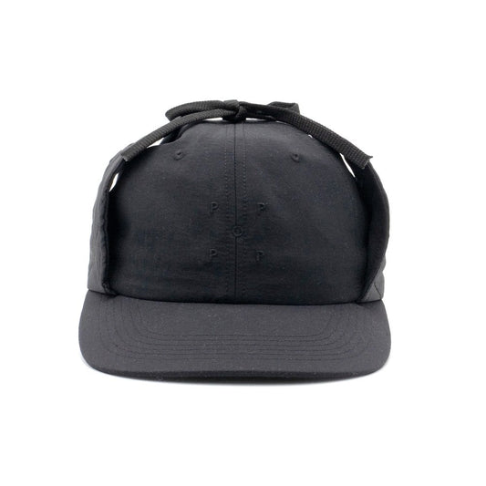 Earflap Hat - Black