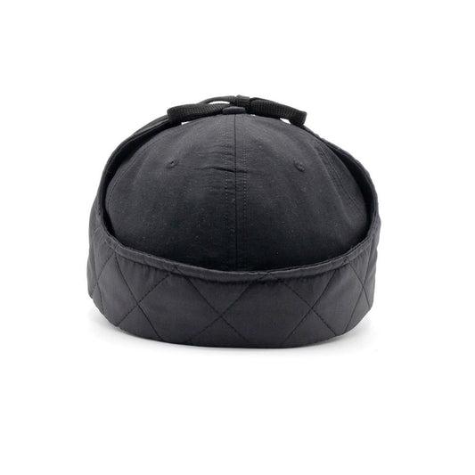 Earflap Hat - Black