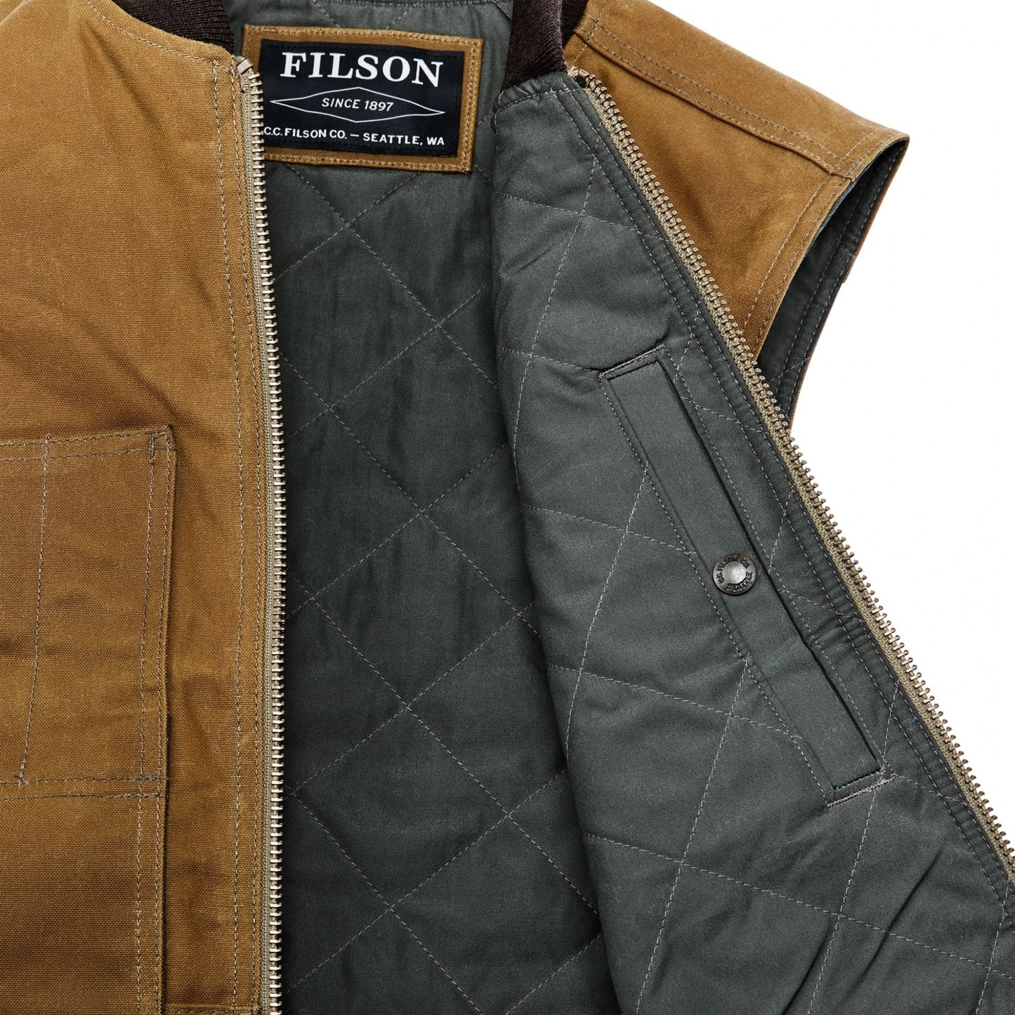 Tin Cloth Insulated Work Vest