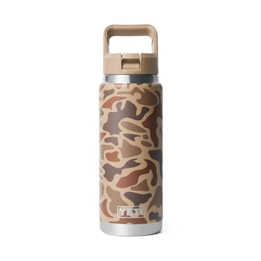 Rambler® 26 Oz Straw Bottle - Wetlands Camo