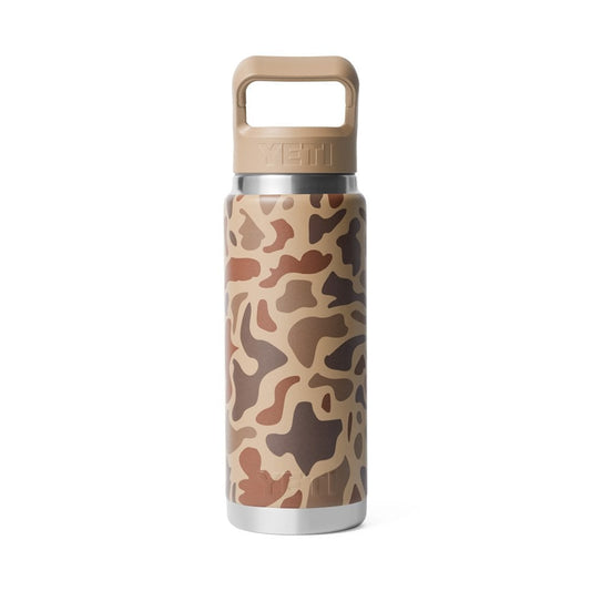 Rambler® 26 Oz Straw Bottle - Wetlands Camo