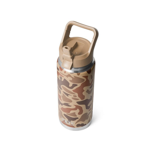 Rambler® 26 Oz Straw Bottle - Wetlands Camo