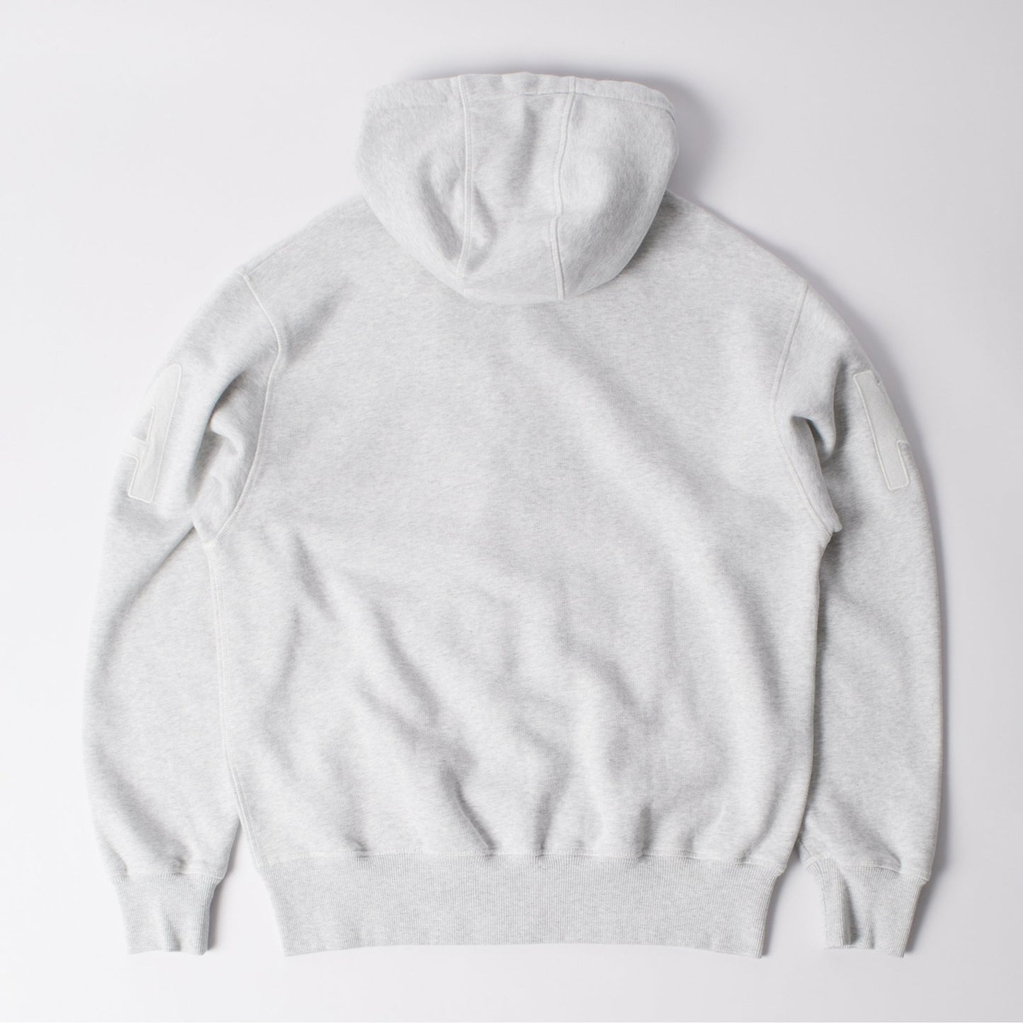 Word Salad Zip Hooded Sweat Heather Grey