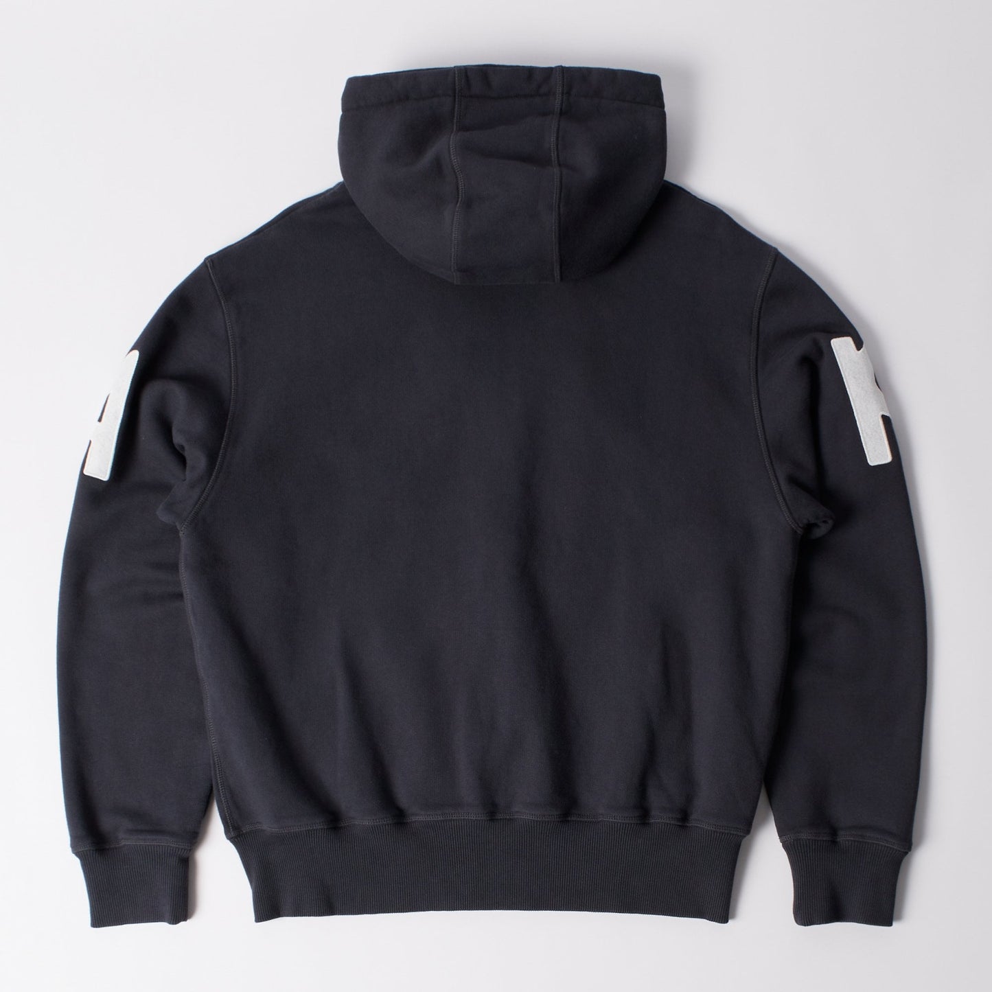 Word Salad Zip Hooded Sweat Dark Navy