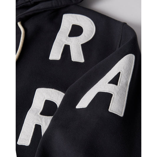 Word Salad Zip Hooded Sweat Dark Navy