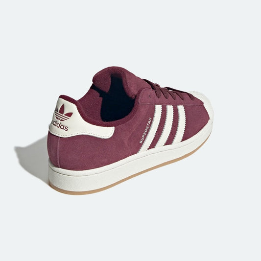 W' Superstar II - Maroon / Off White