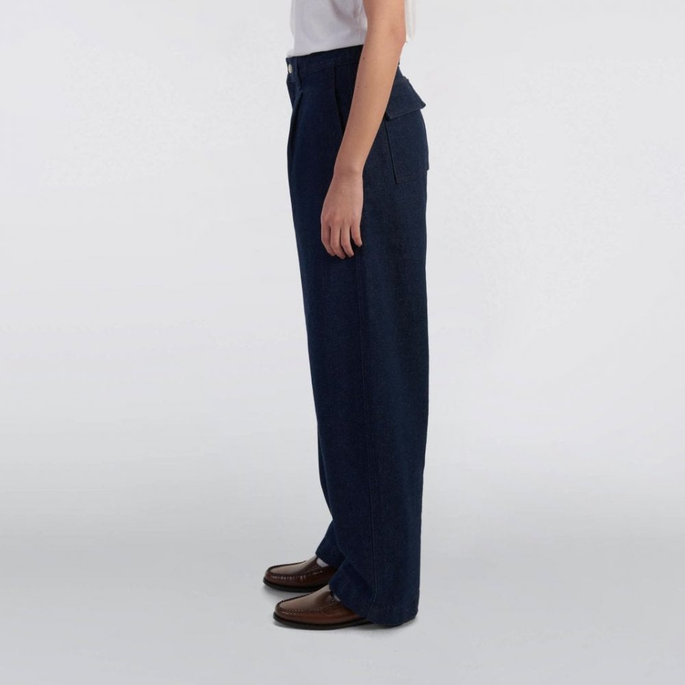 W' Nora Pant, Blue Rinsed