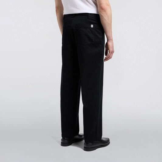 Solan Pant, Black Garment Dyed