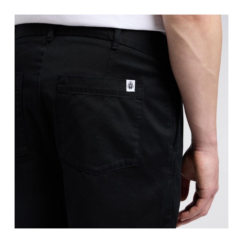 Solan Pant, Black Garment Dyed