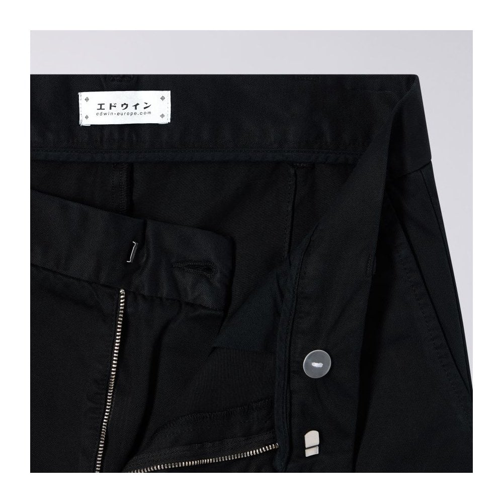 Solan Pant, Black Garment Dyed