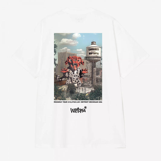 S/s Wiptopia T-shirt, White