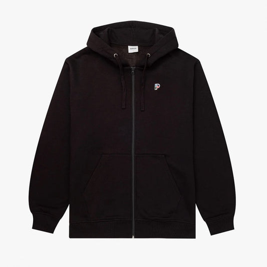 Demi Zip Hoodie, Black