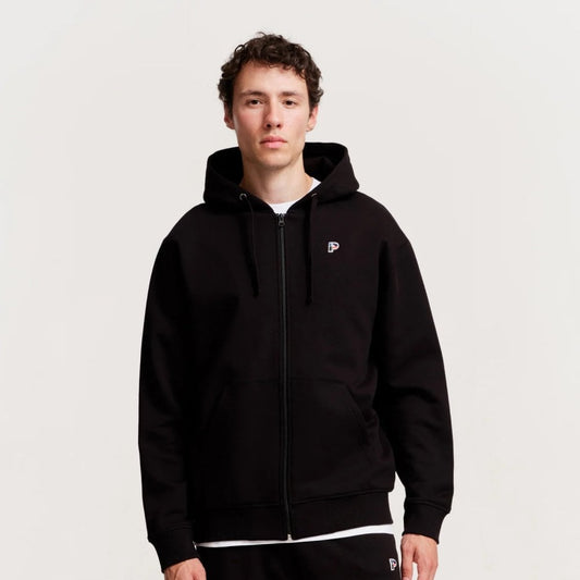 Demi Zip Hoodie, Black