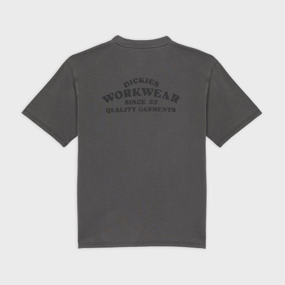 Christiana SS Garment Dyed Tee, Black