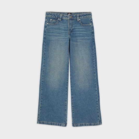 W' Mechanic Denim Pant, Khaki Tint Blue