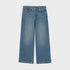 W' Mechanic Denim Pant, Khaki Tint Blue