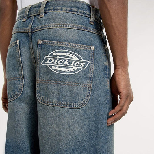 Hilham Denim Pant, Khaki Tint Blue