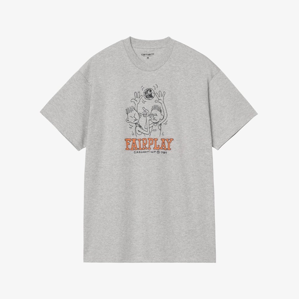 S/S Fairplay T-shirt, Grey Heather