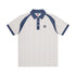 Raglan Pinstripe Polo Shirt