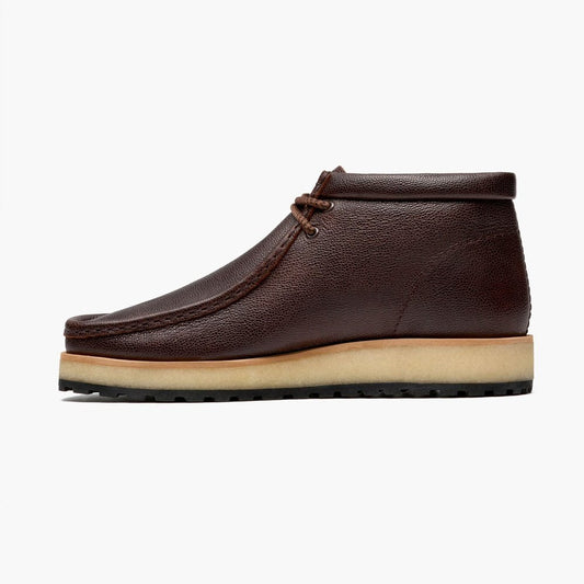 Wallabee Scout - Brown Scotch Grain