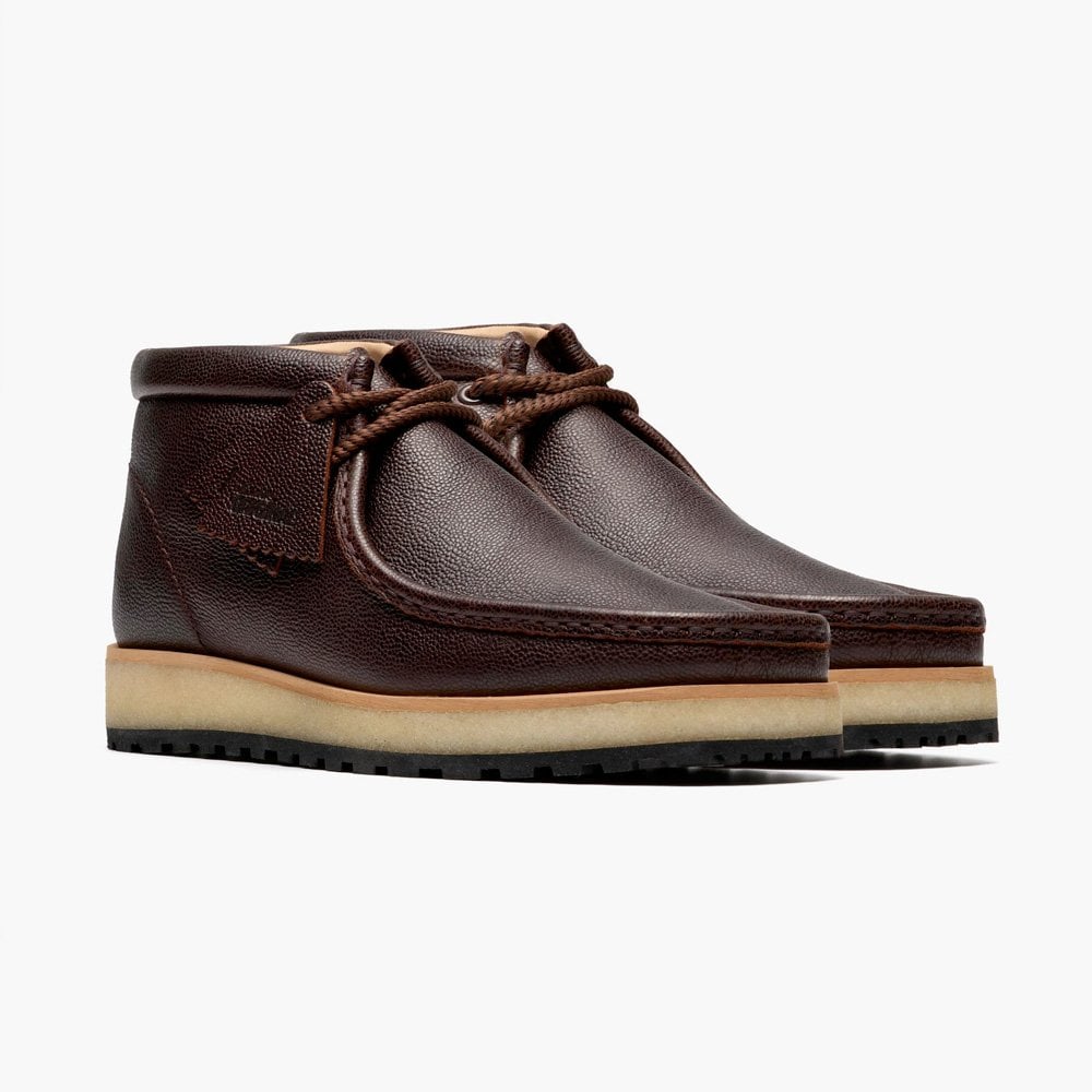 Wallabee Scout - Brown Scotch Grain