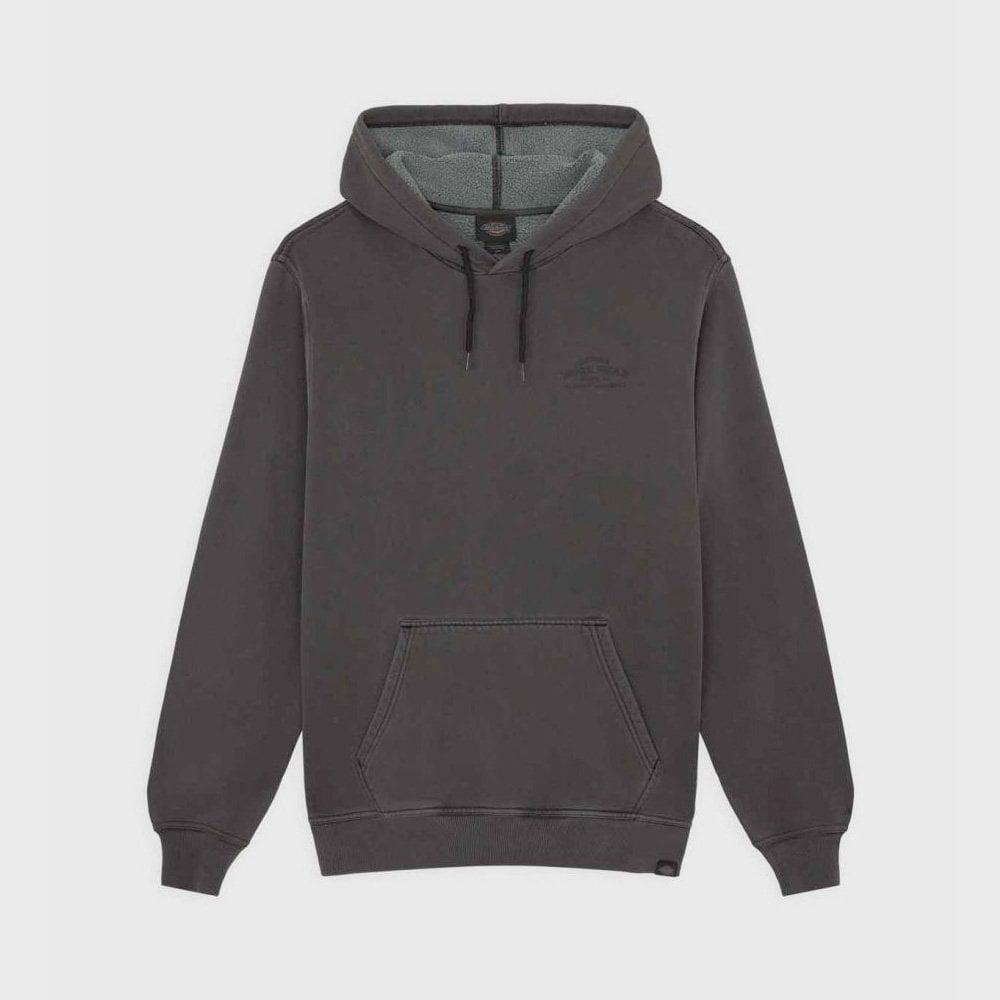 Christiana Garment Dyed Hoodie, Black
