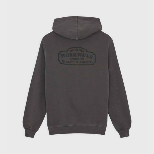 Christiana Garment Dyed Hoodie, Black
