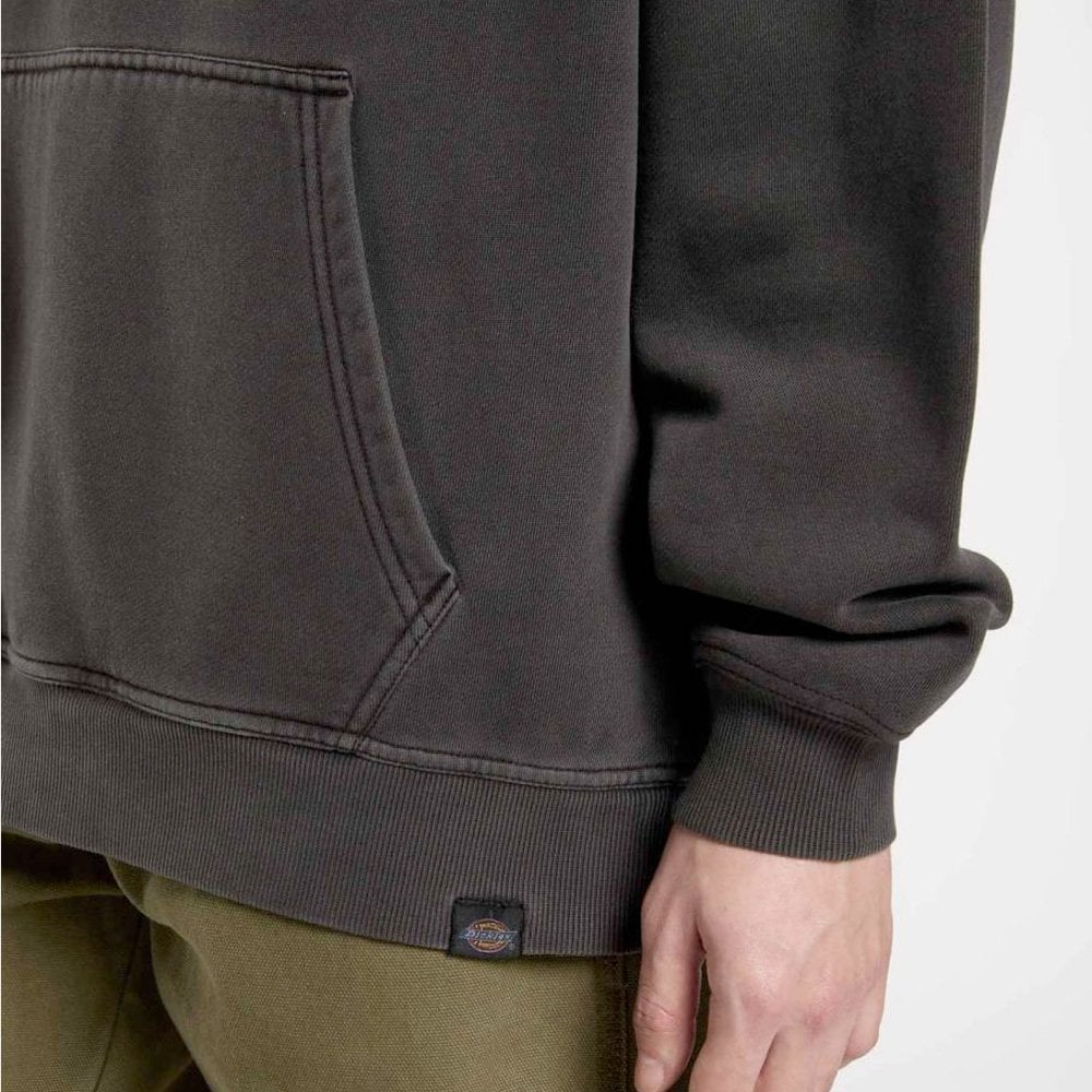Christiana Garment Dyed Hoodie, Black