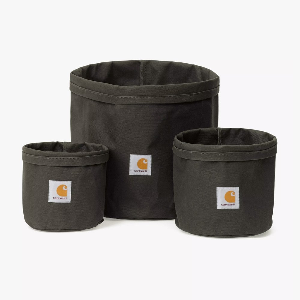 Canvas Planter Set, Olive
