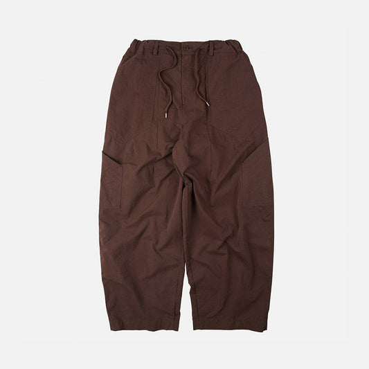 Fold Fatigue Wide Pants