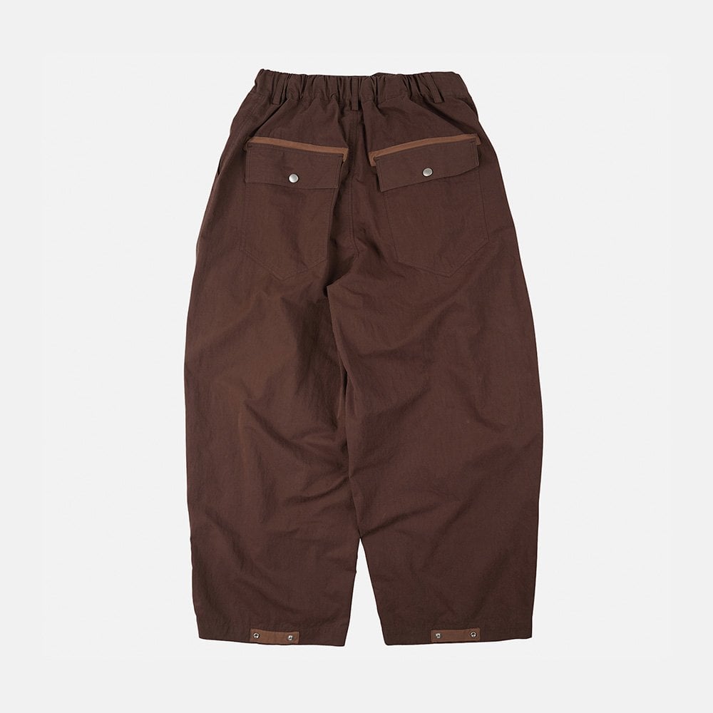 Fold Fatigue Wide Pants