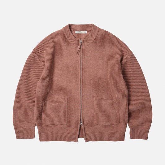 Wool Deck Zipup Cardigan
