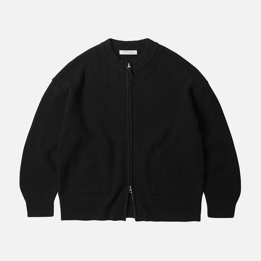 Wool Deck Zipup Cardigan