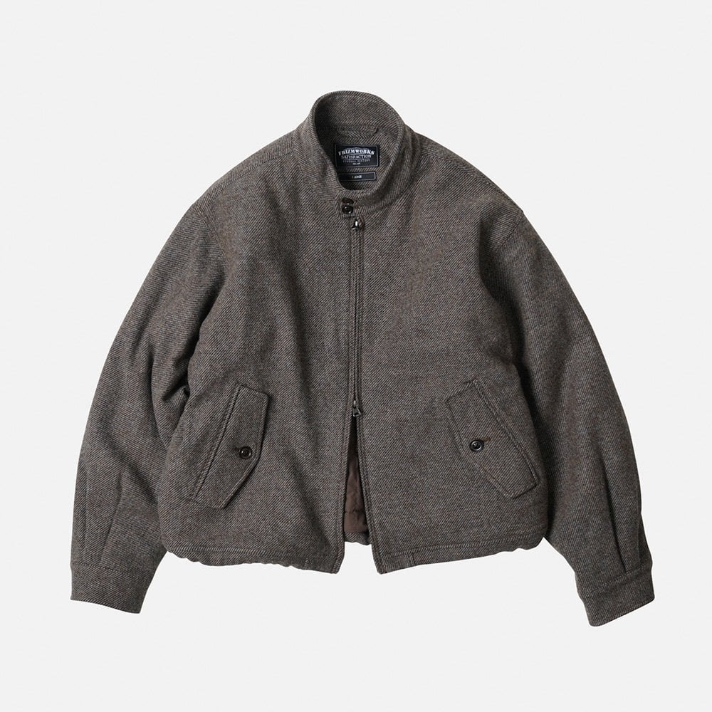 Wool Harrington Jacket