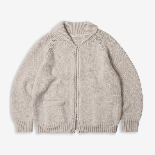 Heavy Cowichan Zipup Cardigan