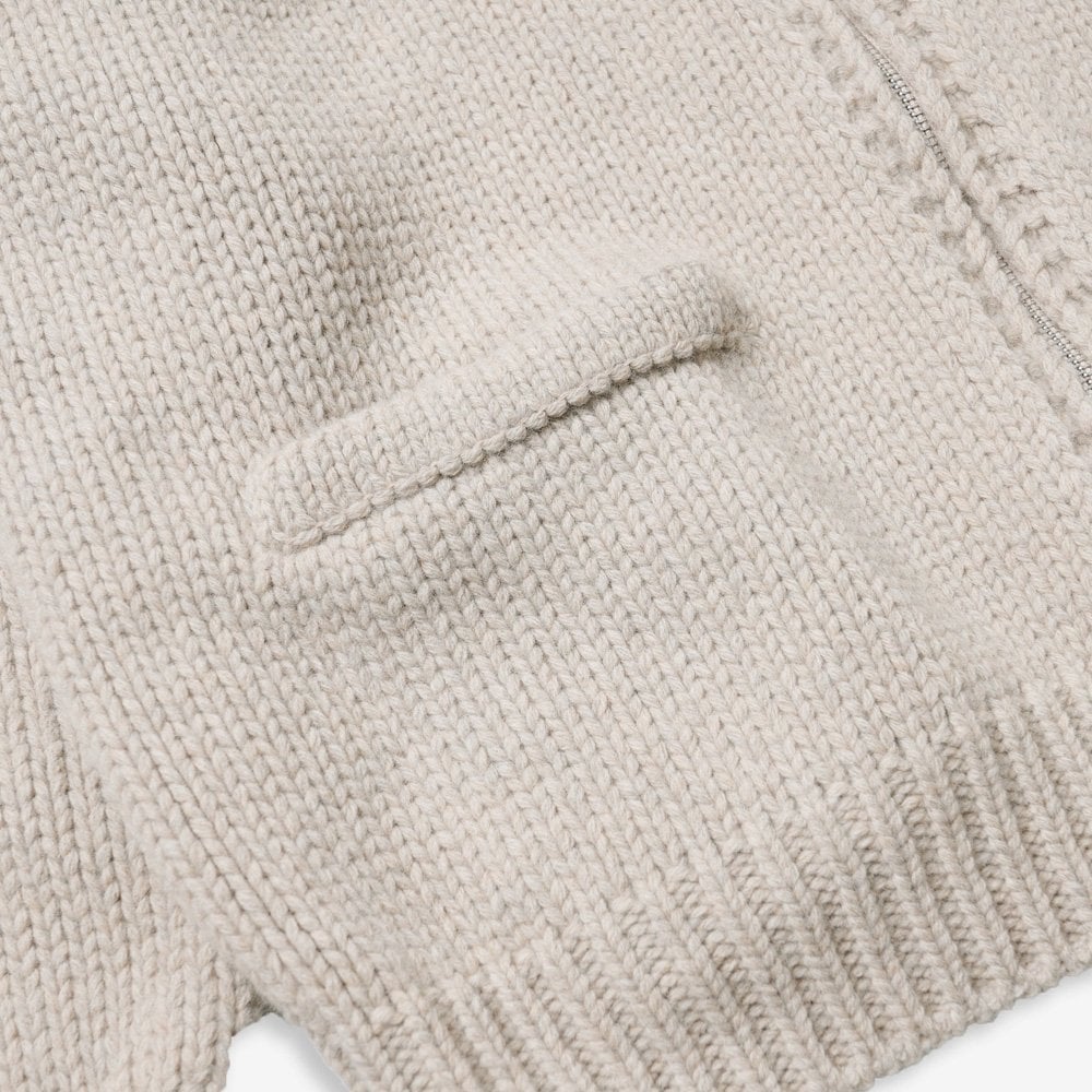 Heavy Cowichan Zipup Cardigan