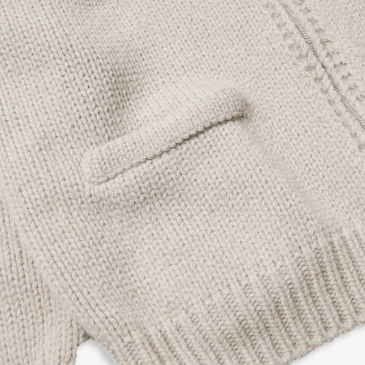Heavy Cowichan Zipup Cardigan