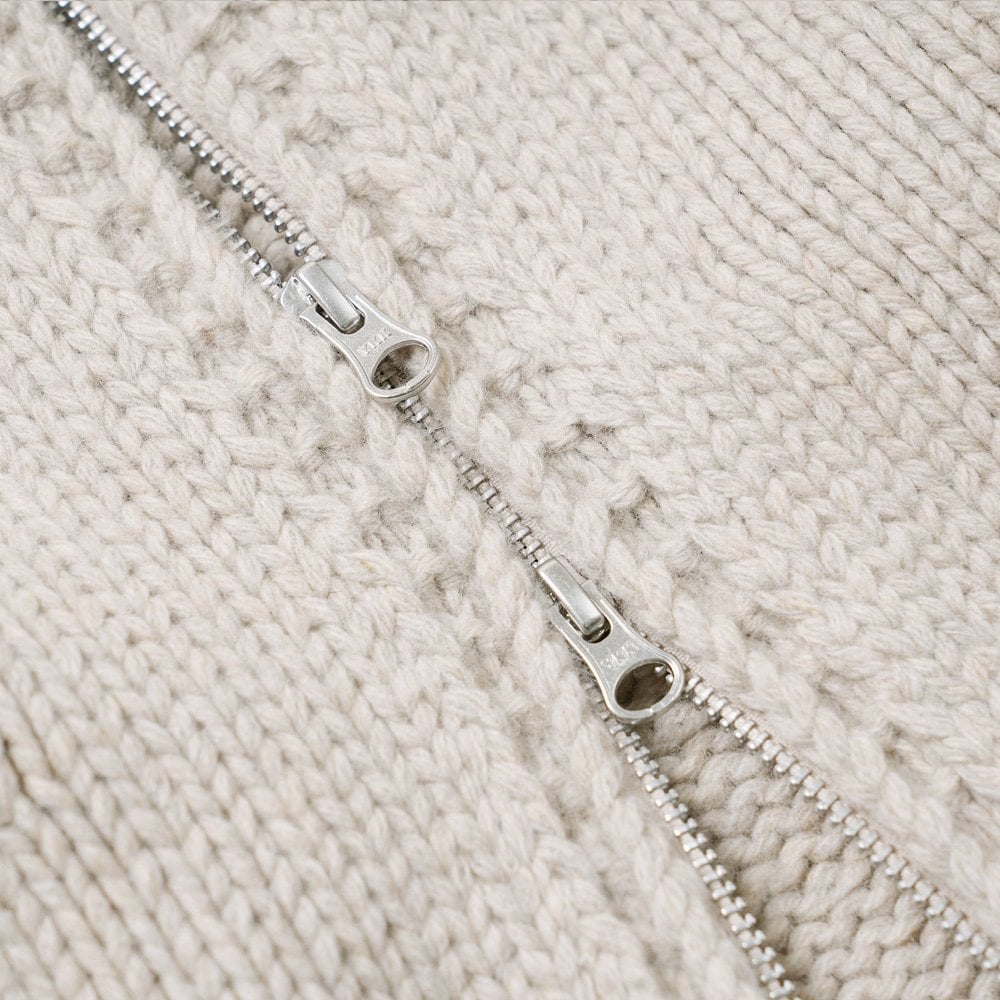 Heavy Cowichan Zipup Cardigan