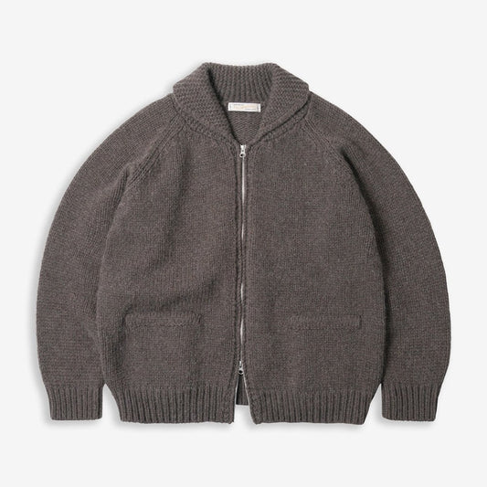 Heavy Cowichan Zipup Cardigan