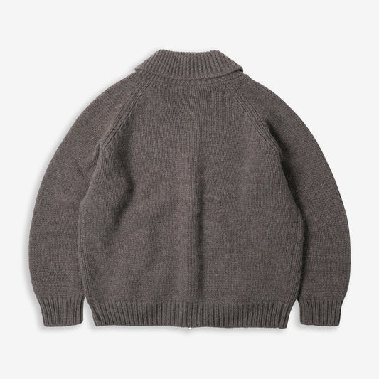 Heavy Cowichan Zipup Cardigan