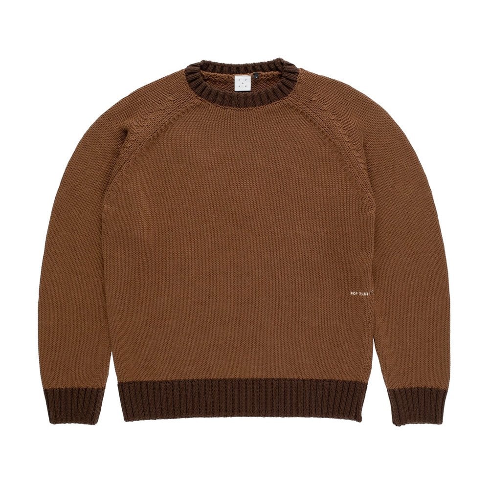 Knitted Logo Crewneck