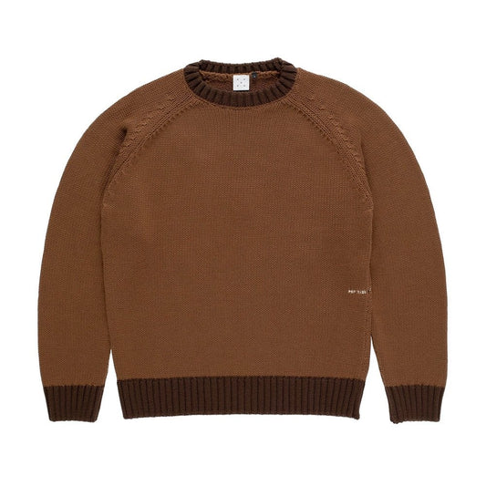 Knitted Logo Crewneck