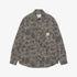 L/S Duck Shirt - Camo Duck, Green / Porphyry, Garment Dyed