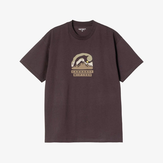 S/S Rising Helix T-shirt - Palisander