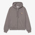 Hooded American Script Jacket - Porphyry