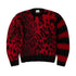 Brushed Leopard Sweater - Red